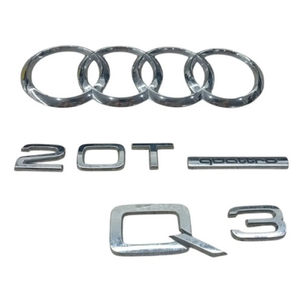 Emblema Letreiro Tampa Traseira Audi Q3 2014 2015