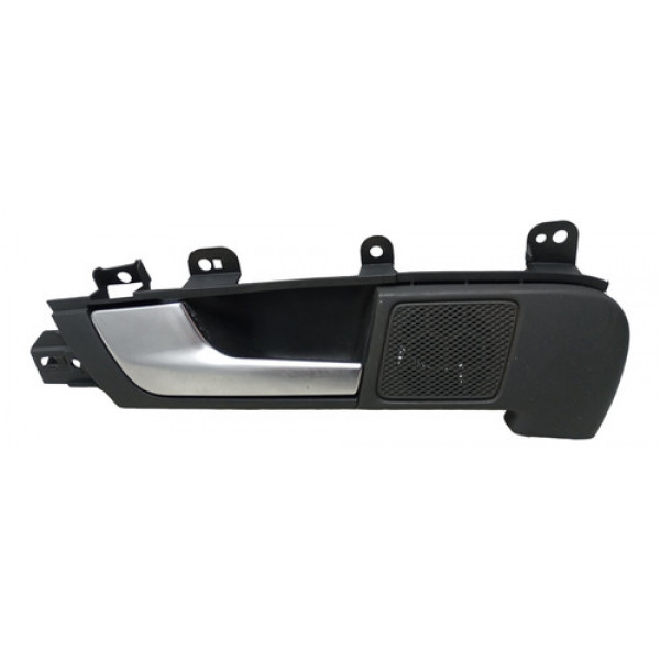 Maçaneta Interna Traseira Esquerda Audi A3 Sportback 2007 08 Preto Traseira
