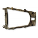 Moldura Painel Central Chevrolet Captiva 2010 2011  Prata