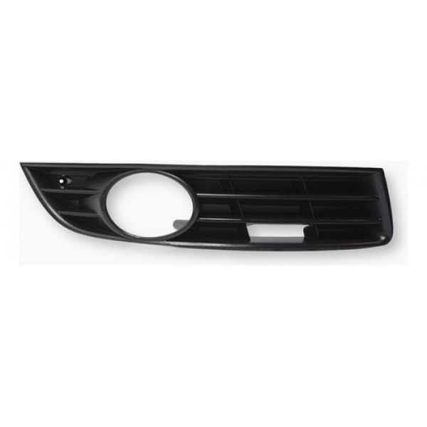 Moldura Farol Milha Direito Passat B6 2.0 Tsi 2008 2009  Preto Direito