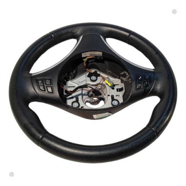 Volante Direção Comando Bmw X1 N46 2.0 Aspirado 2012 Detalhe Preto