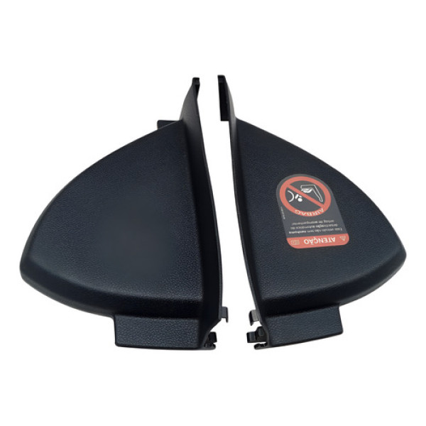 Par Acabamento Painel Mercedes C180 2014 2015 Preta