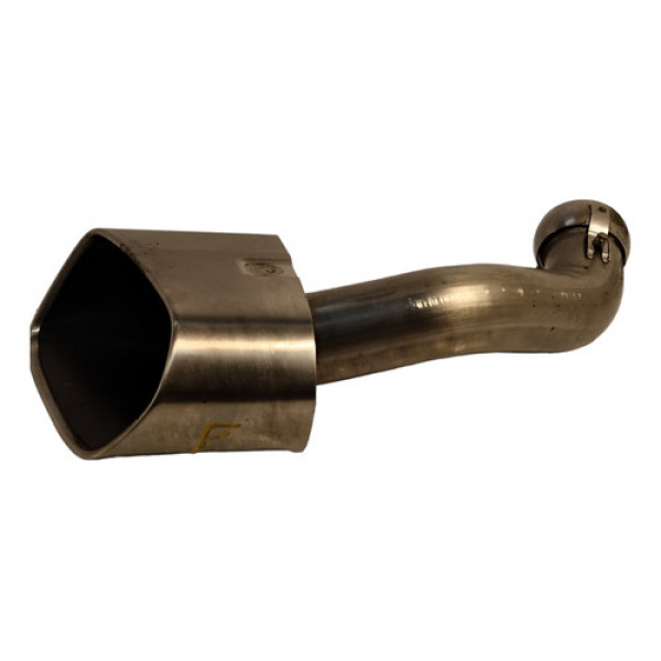 Saida Esquerda Escapamento Porsche Cayenne 2017 2018 