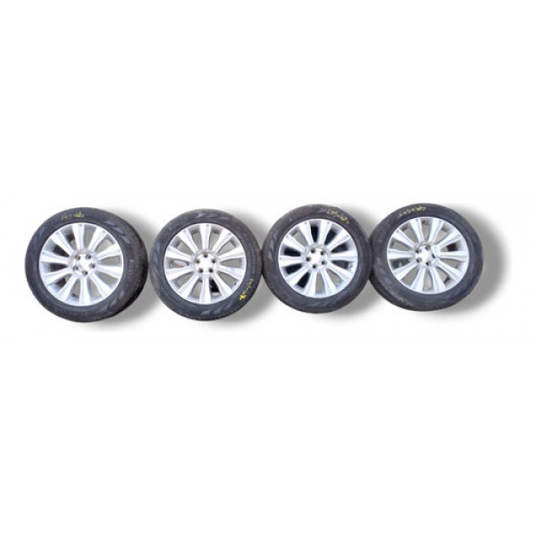 Jogo Roda Pneu Ruim Land Rover Evoque 2015  Cinza