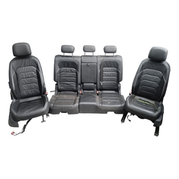 Jogo Banco 5 Lugares Volkswagen Tiguan Allspace 2019 2020  Preto