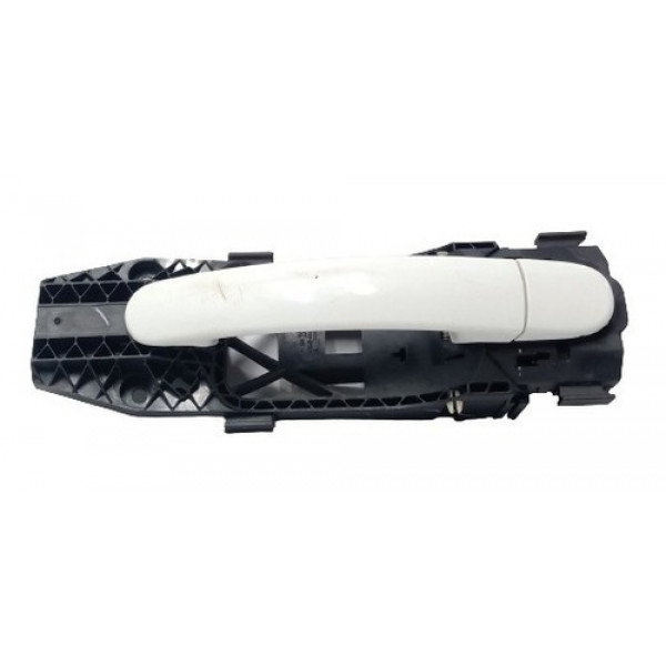 Maçaneta Ext Porta Tras Direita Vw Jetta Tsi 2015 2016 2018 Branco Traseira