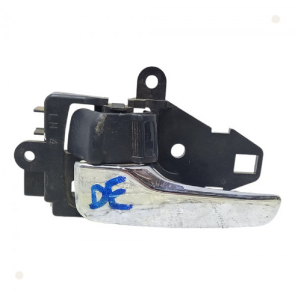 Maçaneta Int Diant Esq Mitsubishi Lancer Ralliart 2011 2012  Cromado Dianteira