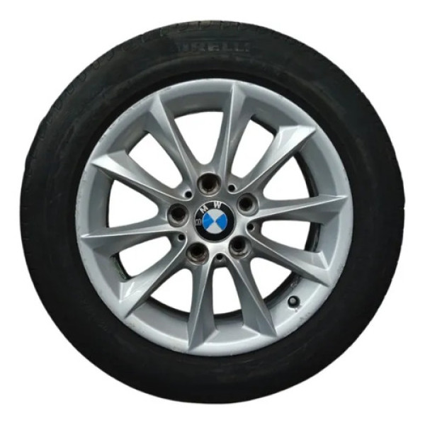 Roda Pneu Bom 205 55 16 Bmw 118i 1.6 T 2011 2012 Cinza