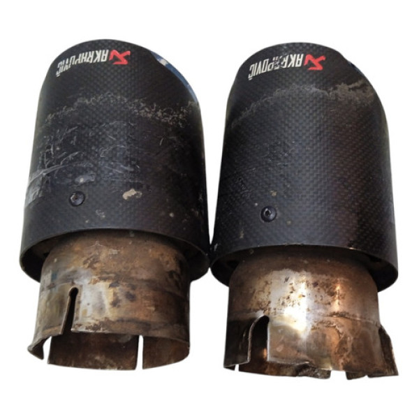 Par Ponteira Esportiva Akrapovic Mini Cooper S 2012 Detalhe  Ok