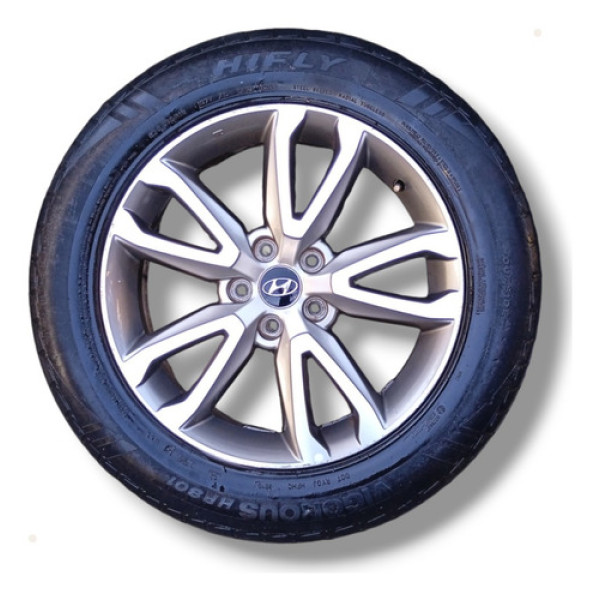 Roda Pneu Meia Vida Hyundai Santa Fe 2013 2014 2015 2016  Ok