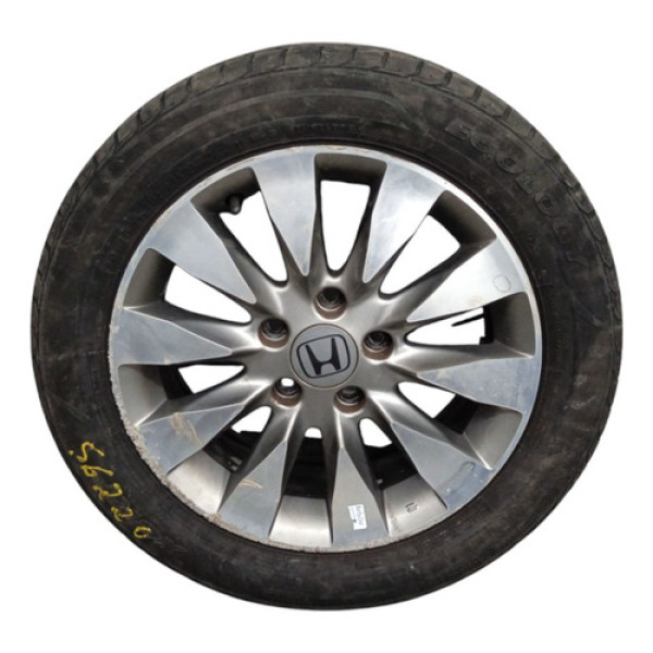 Roda Pneu Meia Vida Honda Civic Lxl 1.8 2012 Mec Detalhe