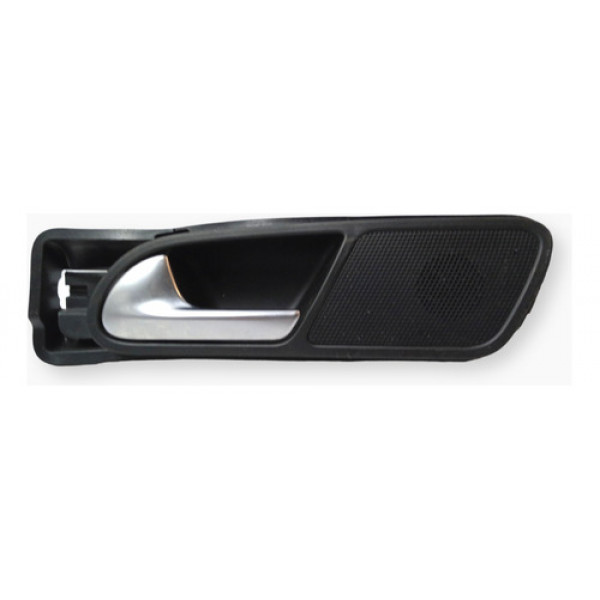 Maçaneta Interna Traseira Esquerda Vw Jetta Tiguan 2011 2014 Preto Traseira