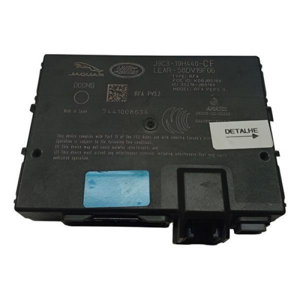 Módulo Bcm Jaguar E Pace P250 Awd 2.0 2018 Detalhe