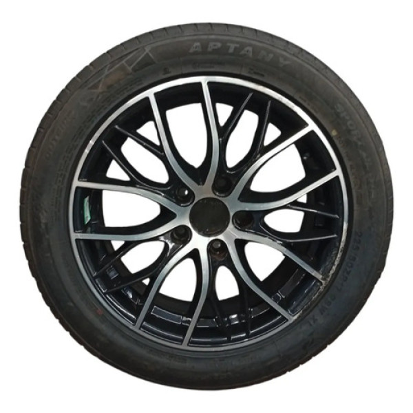 Roda Detalhe Pneu Bom Bmw 320i 2.0 2015 2016 225 50 R17 Preto