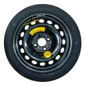 Roda Pneu Estepe Fino 0km Gm Onix 1.0 Aut 2020 115 70 R15 Preto