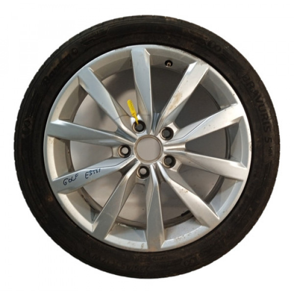 Roda Pneu Estepe Meia Vida Vw Golf Tsi Mk7 2015 2016 Ok