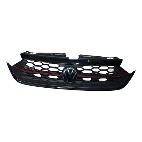 Grade Emblema Volkswagen Jetta Gli 2023 2024 Detalhe Preto Preto