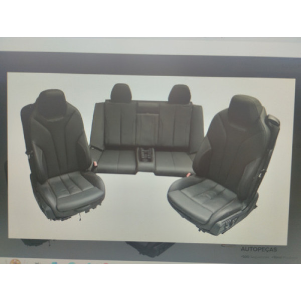 Forro Jogo Banco Bmw 420 Preto