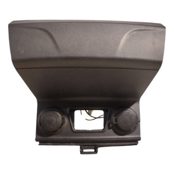 Acabamento Moldura Entrada Usb Hyundai Ix35 2.0 Flex 2016 Preto