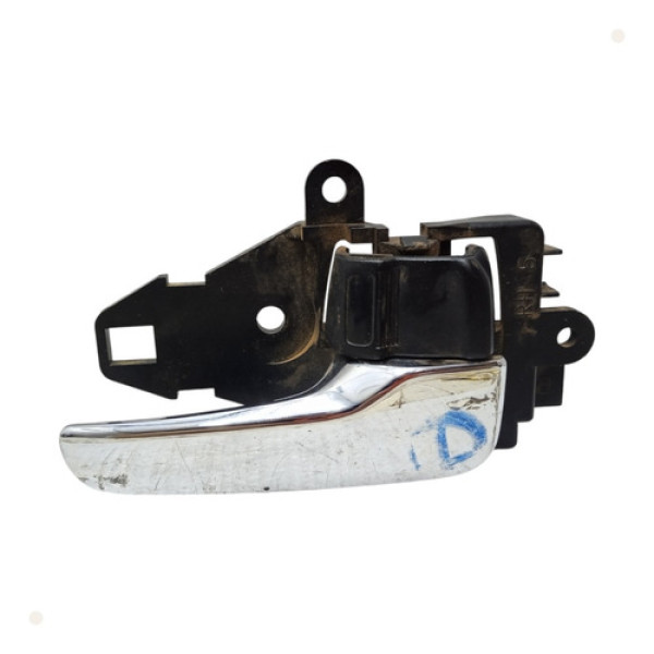 Maçaneta Int Tras Direita Mitsubishi Lancer Ralliart 2011 12 Cromada Traseira