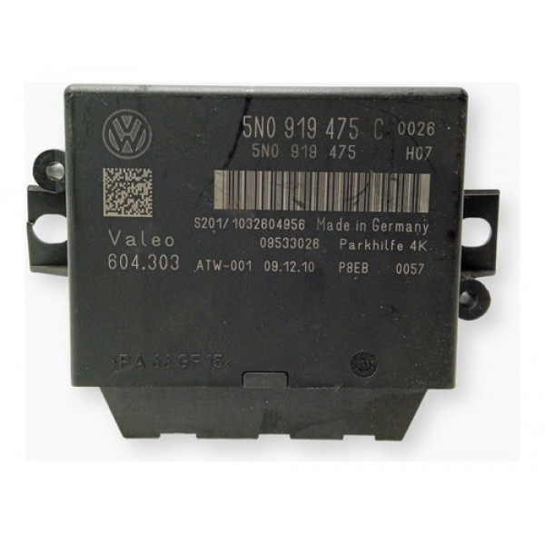 Modulo Estacionamento Volkswagen Tiguan 2011 2012 2013 2014  Preto