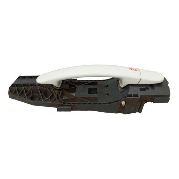 Maçaneta Externa Dianteira Direita Vw Jetta Tsi 2012 2014 Branco Dianteira