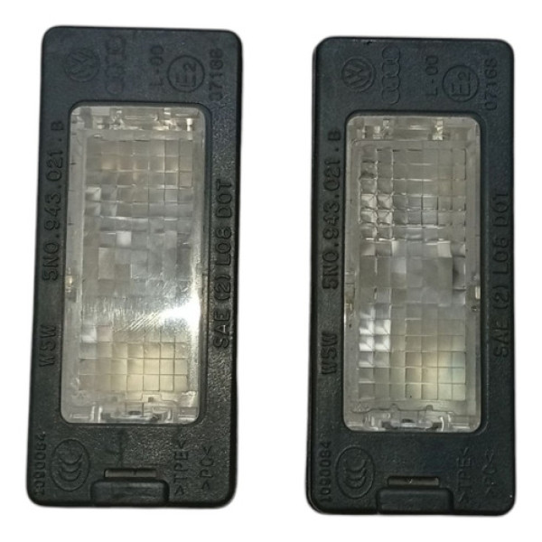 Par Luz Placa Volkswagen Virtus Gts 1.4 T 2020