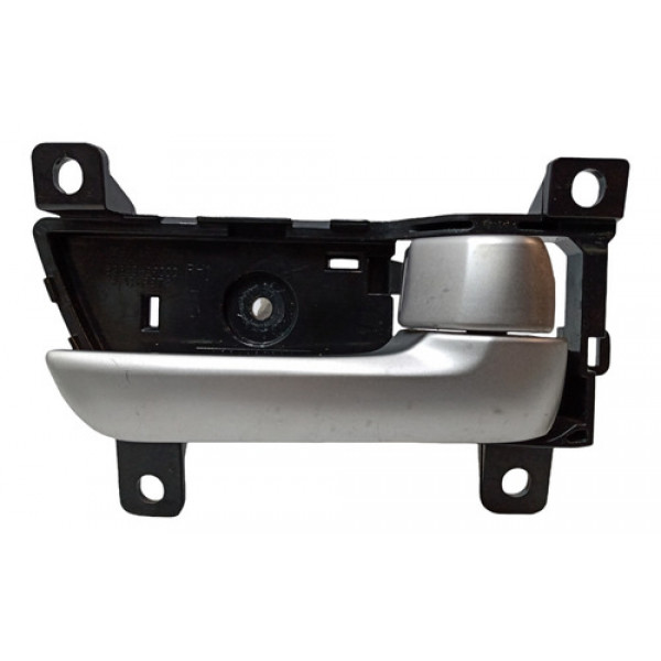 Maçaneta Interna Dianteira Direita Kia Sorento 2010 2013 Prateado Dianteira