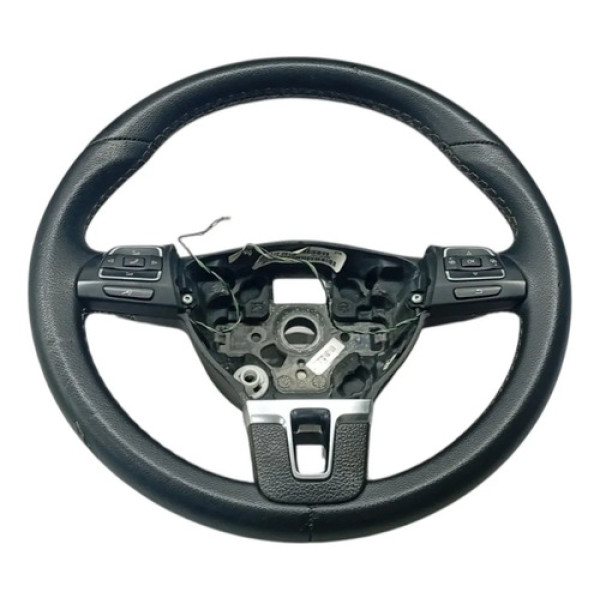 Volante Motorista Comando Vw Jetta Tsi 2.0 2014 2015 Preto