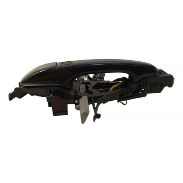 Maçaneta Ext Porta Traseira Direita Volvo Xc60 2009 2012 13 Preto Traseira