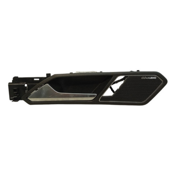 Maçaneta Interna Diant Esq Vw Tiguan R Line 2.0t 350 2020 Preto E Prata Dianteira