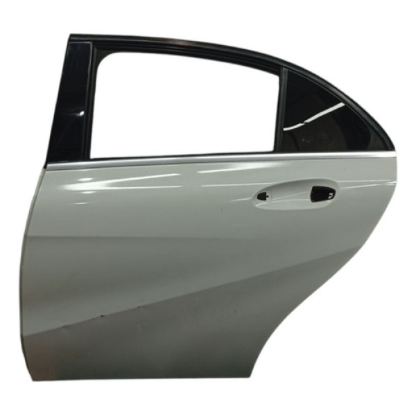 Porta Traseira Esquerda Mercedes A200 2016 2017  Branco Traseira Esquerdo