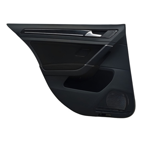 Forro Porta Traseiro Esquerdo Volkswagen Golf Gti 2014 2015 Preto