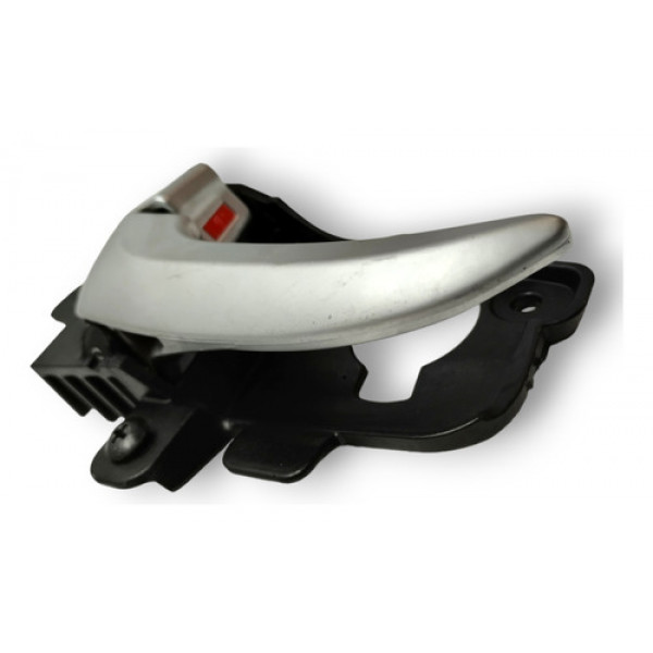 Maçaneta Int Traseira Esquerda Hyundai New I30 2014 2015  Preto Traseira