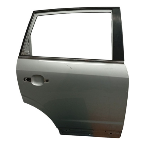 Porta Traseira Direita Chevrolet Captiva 2009 2010  Dianteira Direito Cinza