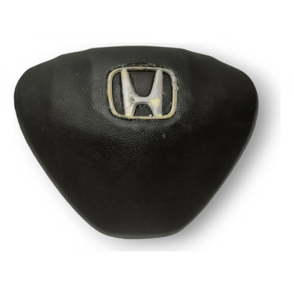 Bolsa Volante Reformada Buzina Honda Civic Si 2007 2011 Preto