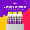 Kit 2 Tinta Spray Amarelo Brasil Para Cabelos Lavável 150ml Amarelo