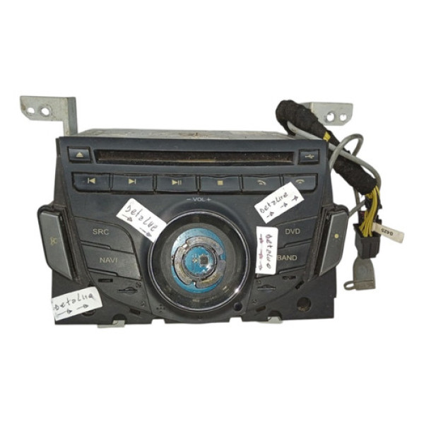 Radio Cd Player Hyundai Azera V6 3.0 2012 2013 Detalhe 
