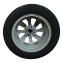 Roda Boa Pneu Meia Vida Gm Onix 1.0 Aut 2020 185 65 R15 Cinza