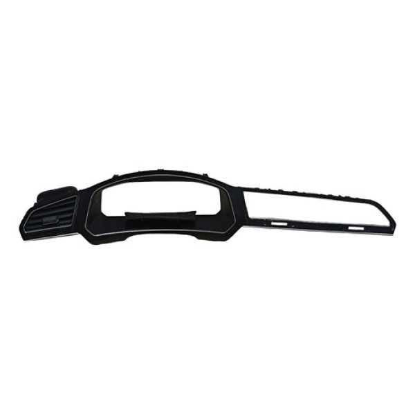 Moldura Acabamento Painel Volkswagen Tiguan R-line 350 2020 Preto