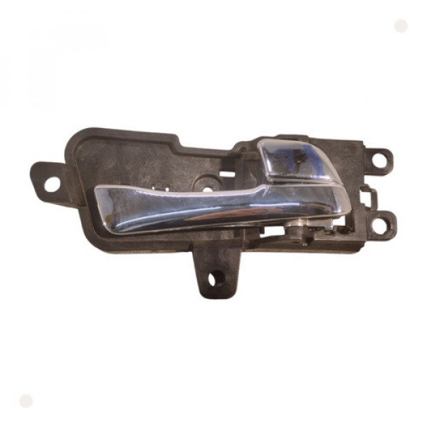 Maçaneta Interna Dianteira Direita Hyundai Sonata 2011 2012  Dianteira Preto/prata