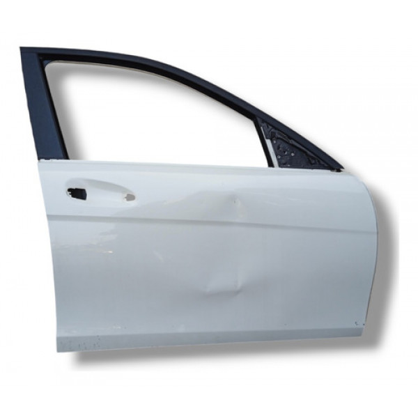 Porta Dianteira Direita Mercedes C180 2011 Branco Direito Traseira