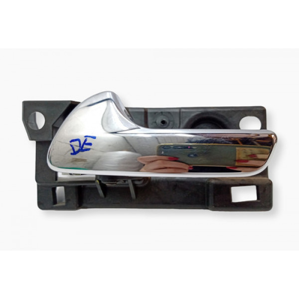 Maçaneta Interna Dianteira Grand Cherokee Esquerdo 2014 2015 Cromado Dianteira