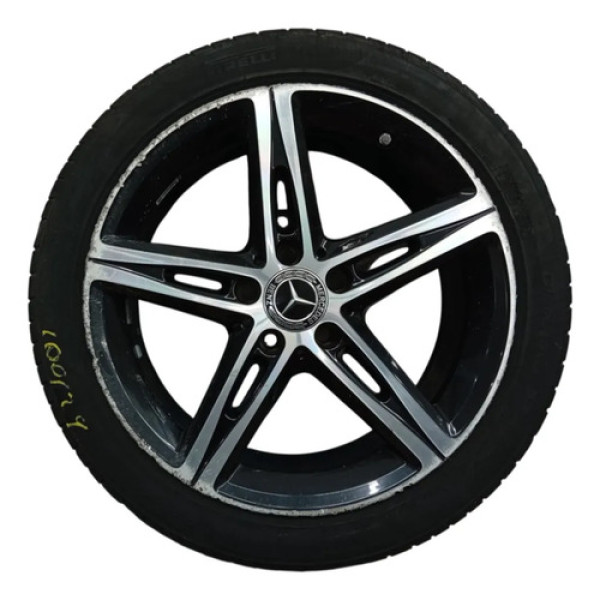 Roda Pneu Meia Vida Mercedes A200 1.3 Sedan Hi 2019 Detalhe Cinza