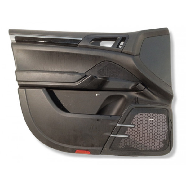 Forro Porta Dianteira Esquerda Porsche Cayenne 2017 2018 Preto