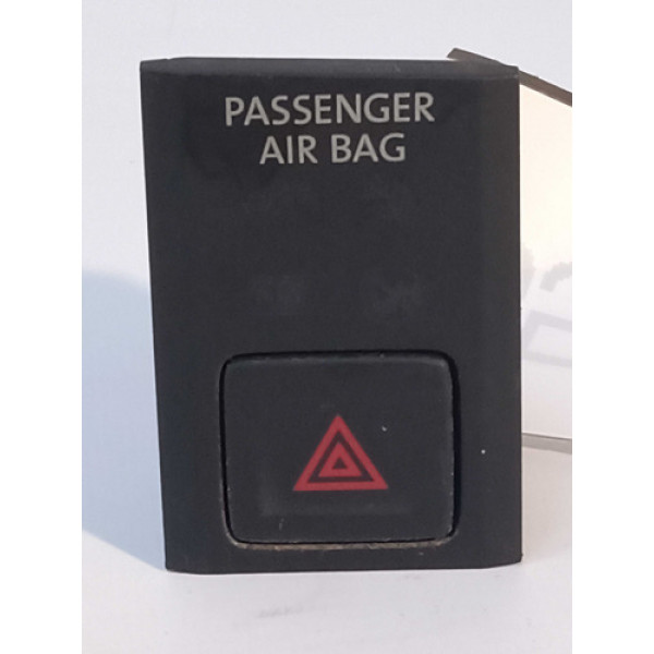 Botão Pisca Alerta Luz Emergência Vw Tiguan 250 Tsi 2019 Preto