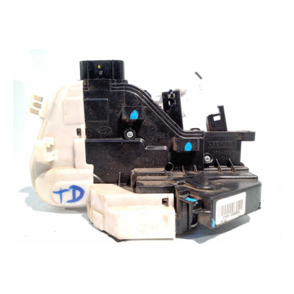 Maçaneta Interna Traseira Esquerda Hyundai Santa Fé 2016  Branco Traseira