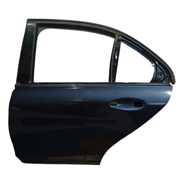 Porta Traseira Esquerda Mercedes Benz C200 Hybrido 1.5t 2019 Traseira Esquerdo Azul