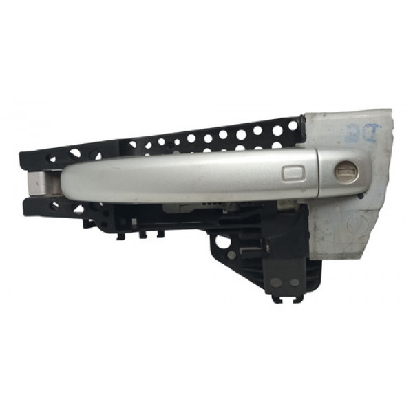 Maçaneta Externa Dianteira Esquerda Audi A4 2009 2010 2011  Prata Dianteira