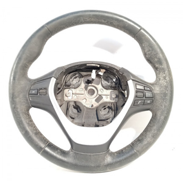 Volante Direção Comando Bmw 118i 120i 2012 2013 2014 2015  Preta